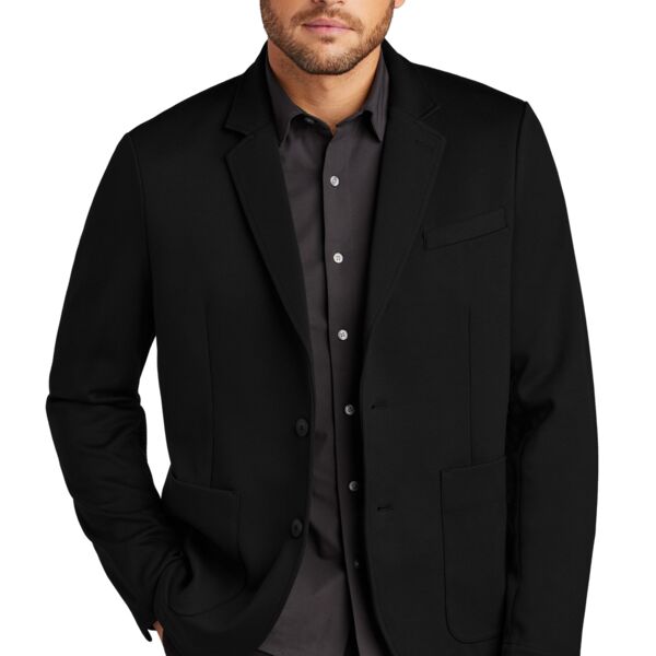 Relaxed Knit Blazer Thumbnail